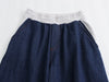 Women 2 Piece Set Denim Pullover Sweatshirts & Vintage High Elastic Waist Trousers Feamle Chic Lady Pants Set