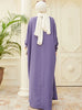 Abaya Dress Muslim Robe Abaya Ramadan Ladies Long Sleeve Islamic Dress Middle East Abayas Women Clothing Without Hijab