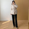 Winter Women's Down Jackets Ultra Light Warm Cusual Coat Female Puffer Jacket With Belt Plus Size Hooded Short Parka