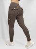 Plus Size Women's Butt Lift Leggings with Flap Pockets Women's Workout Leggings All Season All Season Casual Choice