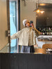 Korea Short Outerwear Woman Casual Loose Lazy Chic Long Sleeve Cotton Blends Windbreaker Coats Thin Thench