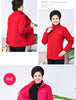 Middle Age Mom Thickening Cardigan Jacket Ladies Coral Fleece Shake Grain Fleece Sweatshirt Winter Female Large Size 5XL Outwear
