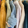 Korean style Coat Women Autumn Winter Women's Long Plush Fleece Zipper Jacket Women Fur Cardigan Coat