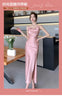 Elegant Party Black Satin Midi Dresses for Women 2024 Summer New Sexy Bodycon Sleeveless Split Strap Female Clothing