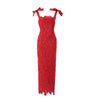 Elegant Long Party Dress Women Sexy Slim Hip Package Bow Sling Female Christmas Evening Dresses Club Maxi Lady Robe