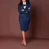 Two Piece Sets Women Skirt Blazer Turn Down Collar Tops Y2k Streetwear Elegant Dress Sets Skirts High Waist Work Matching Sets