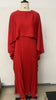 Elegant Crew Neck Pleated Long Dress Women Casual Solid Loose Cloak Sleeve Ruffle Maxi Dresses For Women Spring Autumn Vestidos