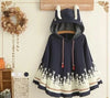 Bunny Hoodie Coat Winter Hooded Women Thick Velvet Poncho Cape Poncho Coat With Ears Cute Xmas Christmas Jacket Pullover Cloak