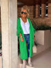 Oversize Knitted Women Sweater Long Sleeve Loose Cardigan Warm Coats Female Winter Casual Ladies Clothes