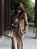 Ladies Woolen Coat Autumn Winter High-Quality Casual Temperament Short Coats Women's Slim Wool Coat Solid Color Lady Outerwear