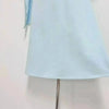 High Neck Cape Sleeve Slim-Fit Maxi Dress Pearl Trim Solid Color Floor Length Modest Abaya Style Formal Occasion Women