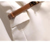 Spring Autumn Women's Dresses Suit Collar Stitching Fake Two-Piece Elegant Lady Office Long Dress Vestidos