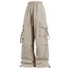 Women Cargo Pants Loose Comfortable Breathable Lightweight Multiple Pockets Cargo Long Pants Fitness Running Casual Pan