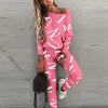 Urban Style Women's Casual Long Sleeve Printed Set Pants Autumn Comfortable Streetwear Outfit