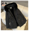 Winter Parkas Jacket Women Korean Loose Hooded Thick Warm Casual Cotton Padded Coat Female Overcoat Casual Lady Tops
