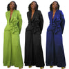 Street OL Work Women's Set Long Sleeve Blazers Tops and Wide Leg Pants Suit Fall Vacation Two 2 Piece Set Outfits