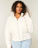 Chic Fur Collar Hooded Women's Cotton Jacket Solid Zipper Slim Waist Pocket Warm Thick Coat Winter Autumn Female Outerwear