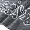 Spring Paisley Cashew Flower Jacquard Jacket For Women Casual Long Sleeve Zipper Sweater Lady Chic Street Knitted Outerwear