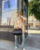 Solid Stand Collar Trench Short Coats Button Long Sleeve Pocket Zipper Windbreaker Lady High Street Outerwear