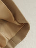 Autumn Women Solid Cropped Trench Coat Vintage Double Breasted Long Sleeve Short Jacket Lapel Collar Windbreaker