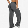 Yoga Wide-Leg Pants for Women High Waist Stretchy Running Gym Pilates Leggings Solid Color Loose Sports Leggings