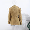 Elegant Stand Collar Trench Coats Women Y2K Long Sleeve Pockets Waist Jacket Autumn Street Lady Single Breasted Outerwear