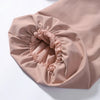 Casual Grid Drawstring Loose Coat Women Stand Collar Button Waist-Closed Female Jacket Spring Lady Street Outwears Chic