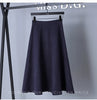 OL Elegant Two-piece Set Autumn and Winter Long-sleeved Slim Jackets Coat High-waist Skirt Sets Women's Outfits