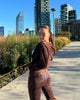 Women's Hooded Sweatshirt Suit Zipper Cardigan Diamond Street Velvet Casual Female Pants 2-piece Set