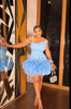 Off Shoulder Sexy Mini Birthday Party Evening Dress A-line Dress Women's Retro Club Party Dress Wedding Elegant Dresses