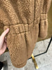 Teddy Bear Shawl Female Autumn Winter Camel Jacket Sheep Wool Coat Lapel Short Alpaca Silk Jacket