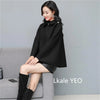 Women's Woolen Shaw Coat Autumn Winter Korean Version Short Ladies Jacket Temperament Elegant Femme Woolen Outerwear