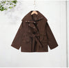 Oversized Tie-Waist Cropped Trench Coat Drop Shoulder Autumn Women Modern Edgy Outerwear Chic Lady Streetwear Coat