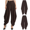 Women Palazzo Pants Trousers Casual SlacksBaroque Pleated Loose Wide Leg Pants Daily Commute Office Pants Women's Trousers