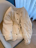 Autumn Winter Female Commuter Simple Slim Warm Cotton-Padded Jacket Women Celebrity Age-Reducing Foreign Coat