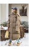 Padded Women Jacket Windproof Warm Winter Long Parkas Overcoat Loose Casual Hoodie Coat Skiing Outerwear Длинные п