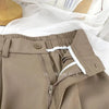 Fall Spring Black Suit Haren Pants Women Elastic High Waist Casual Trousers Woman Korean Style Solid Office Pant