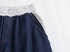 Women 2 Piece Set Denim Pullover Sweatshirts & Vintage High Elastic Waist Trousers Feamle Chic Lady Pants Set