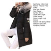 Women Winter Jackets Down Cotton Hooded Tops Large Size Parkas Mujer Coats Long Coat Female Fur Collar Outfits Year