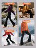 Women's Soft Flare Pants High Waisted Tummy Control Workout Yoga Leggings Bell Bottoms
