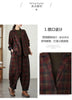 Checkered Blazer Suit For Women Spring And Autumn Korean Version Two-Piece Set Jacket Loose Harem Pants Oversized w1435
