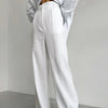 Women's Wide Leg Pants with European and American Style Casual Loose Pants Suitable for Business and Casual Wear