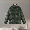 Women Solid Hooded Glossy Padded Jacket Long Sleeve Stand Zipper Fluffy Warm Coat Autumn Winter Chic Casual Street Jackets