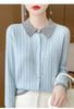 Cashmere Sweater For Women Autumn And Winter Knitted Cardigan For Women Loose Fitting Woolen Sweater Lapel Jacket Camel XXXL