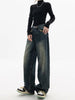 Spring Autumn Wide Leg Jeans Women High Waist Denim Trousers Women's Jeans Harajuku Vintage BF Style Loose Femme Streeetwear