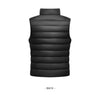 Women Down Vest Thermal Warmth Lightweight 90 Percent Down Fill Slim Fit Stand Collar Layering Solid Color