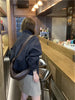 Korea Short Outerwear Woman Casual Loose Lazy Chic Long Sleeve Cotton Blends Windbreaker Coats Thin Thench