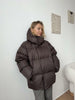 Women Winter Cotton Coat Women Loose Cotton Padded Jacket Solid Hooded Parkas Coat Female Puffer Coat Winter Outwear