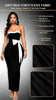 Ladies Elegant Color Block Knot Design One Shoulder Dress Stylish Graceful Versatile Butterfly Bow Dress for Women