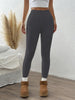 Women Basic Velvet Leggings Winter Warm Casual Solid Color High Waist Slim Fit Ankle Length Leggings Streetwewar